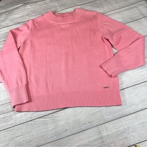 Woman’s Pink Nautica Sweater Size M
